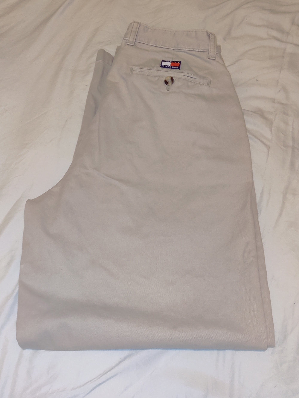 Tommy Hilfiger Beige Khaki Chinos